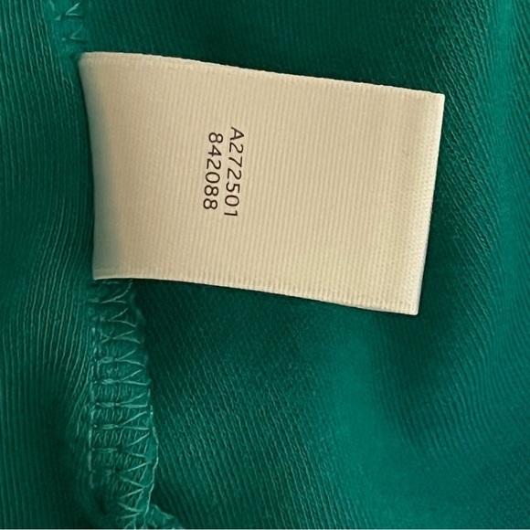 Isaac Mizrahi Essentials Crew Neck Blouse, Long Sleeve, Green Sweatshirt, Medium - Picture 8 of 10